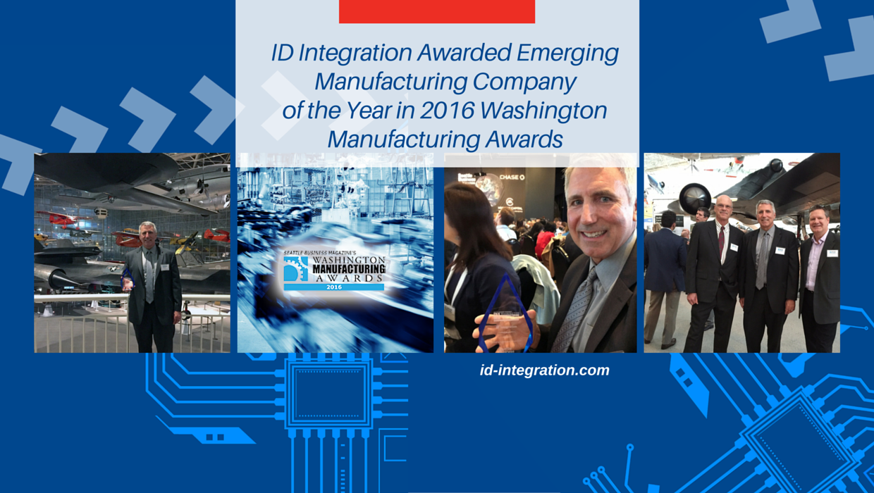 Shows ID Integration team with WA Manufacturing Award