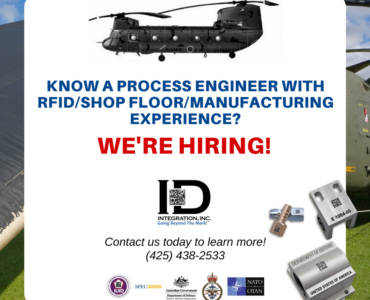 We’re Searching for An Experienced, RFID Systems & Process Engineer!