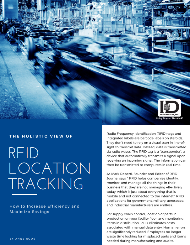Shows cover of RFID Location Tracking white paper
