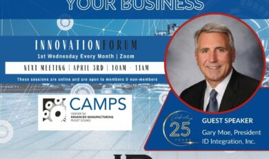 Guest Speaker, Gary Moe, at the CAMPS Innovation Forum on April 3, 2024